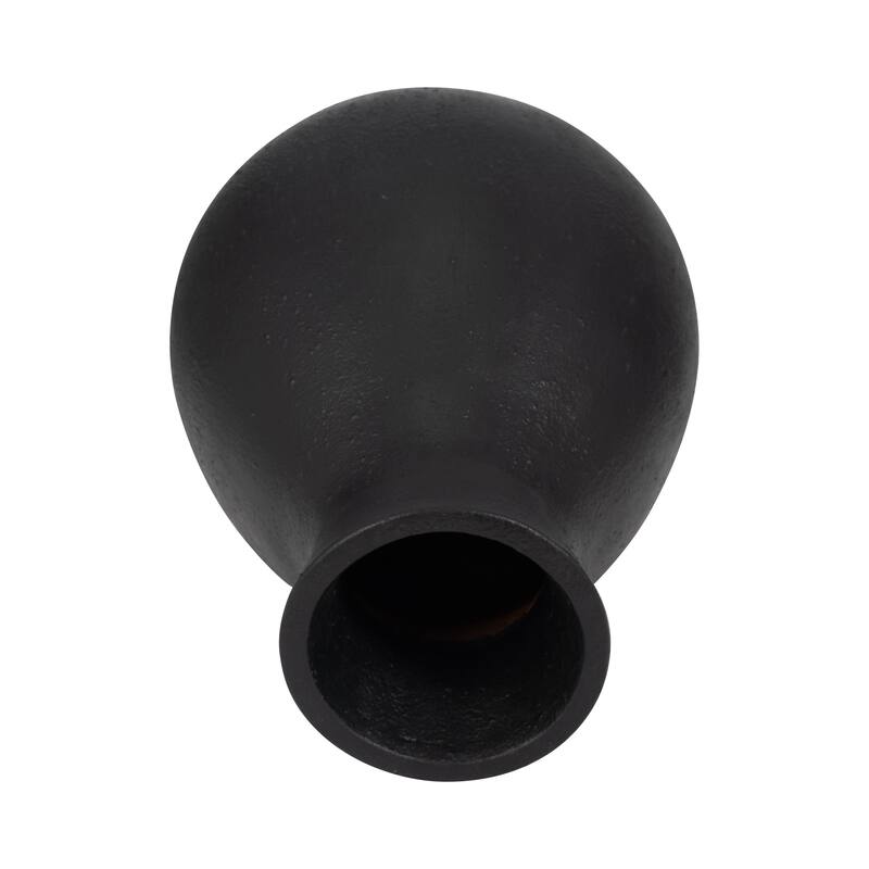 Sagebrook Home Terracotta, 19" Unique Vase, Round, Textured, Serenity/Mysterious, Ideal gift