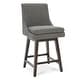 preview thumbnail 41 of 216, Luca Counter Height Swivel Barstool
