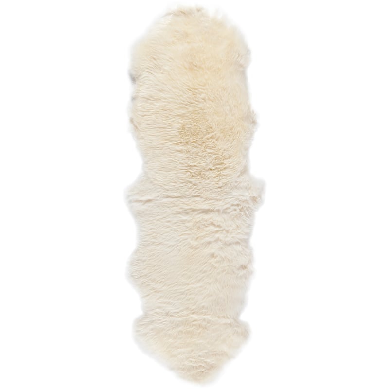 SAFAVIEH Handmade Natural Sheepskin Leanca 3.4-inch Thick Rug