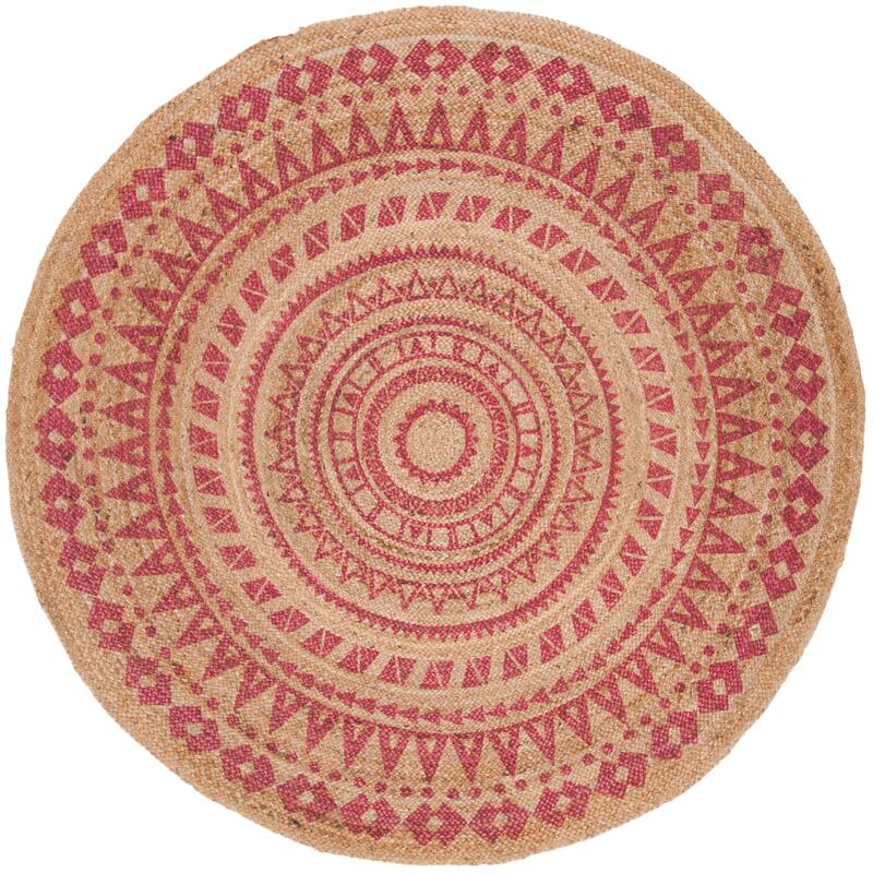 SAFAVIEH Handmade Natural Fiber Valentien Casual Jute Rug