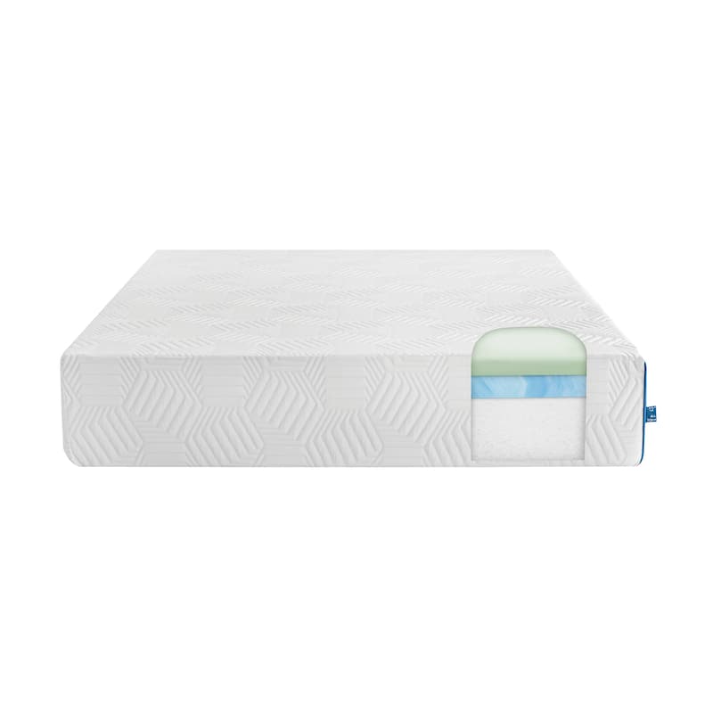 Bodipedic Comfort 3-Layer Support 12-Inch Memory Foam Mattress