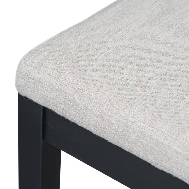 Christopher Knight Home - Elowen Natural Rattan Woven Back with Upholstered Counter Bar Stool (Set of 2)