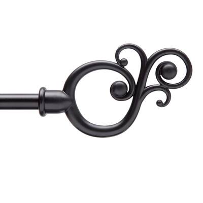 Kenney Valencia 5/8" Standard Decorative Window Curtain Rod