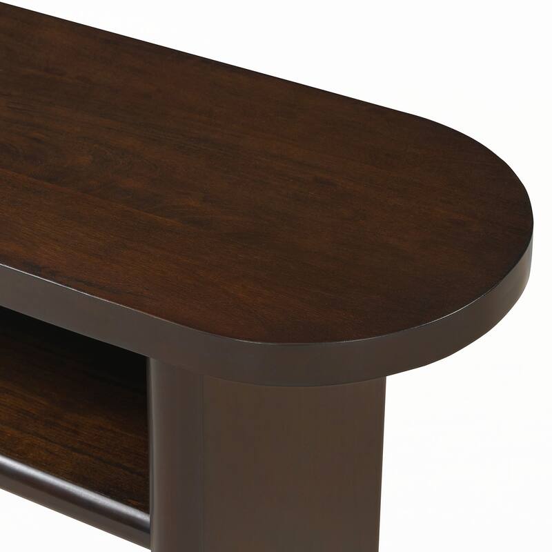 Elegant Minimalist Console Table(Espresso)