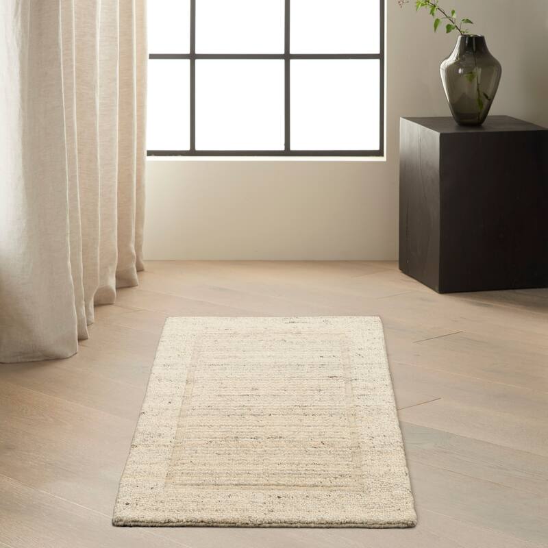 Calvin Klein CK082 Ridge Handwoven Farmhouse Indoor Rug
