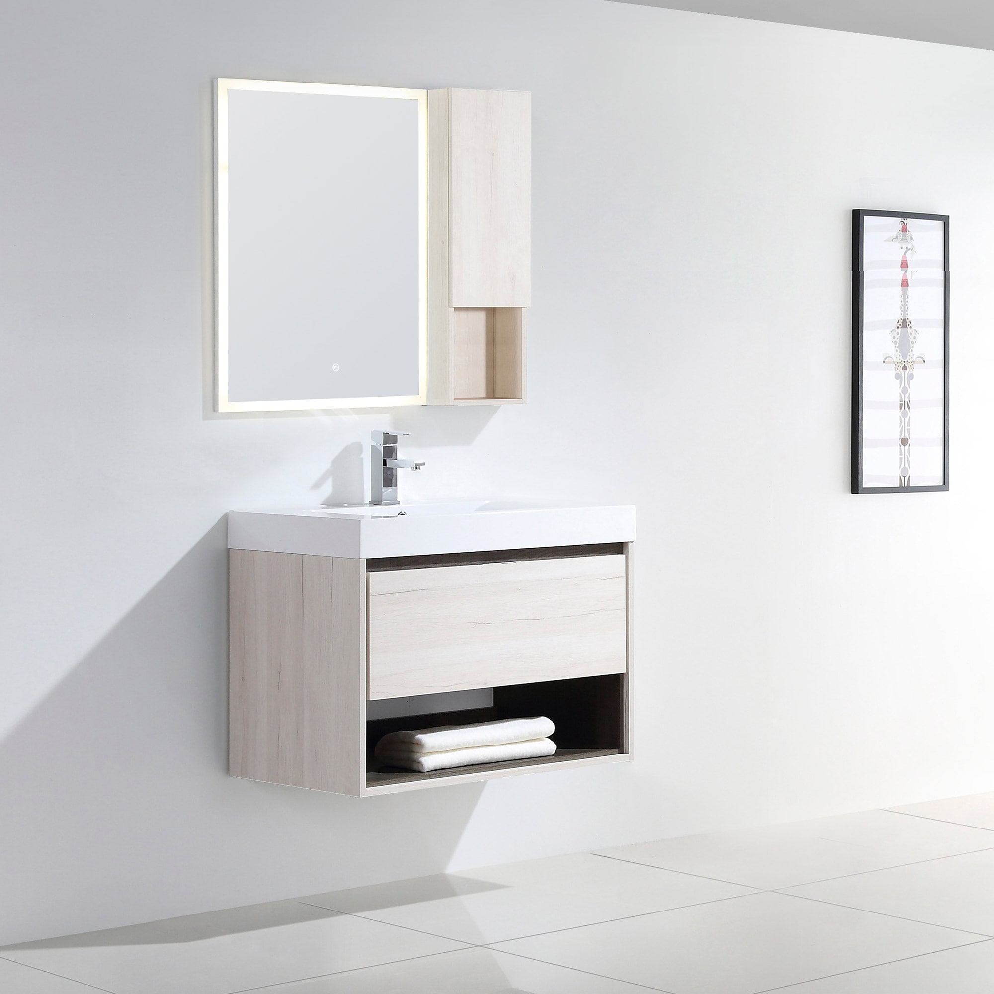 Laila 30" Single Bathroom Vanity Set