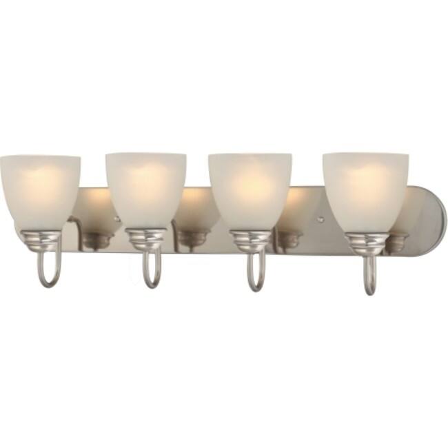 Volume Lighting Mari 4 Light 30" Wide Bathroom Vanity Light - Brushed Nickel