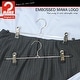 preview thumbnail 5 of 6, MAWA-8pc set, Pant Hanger with Duel Clips K40-D Series