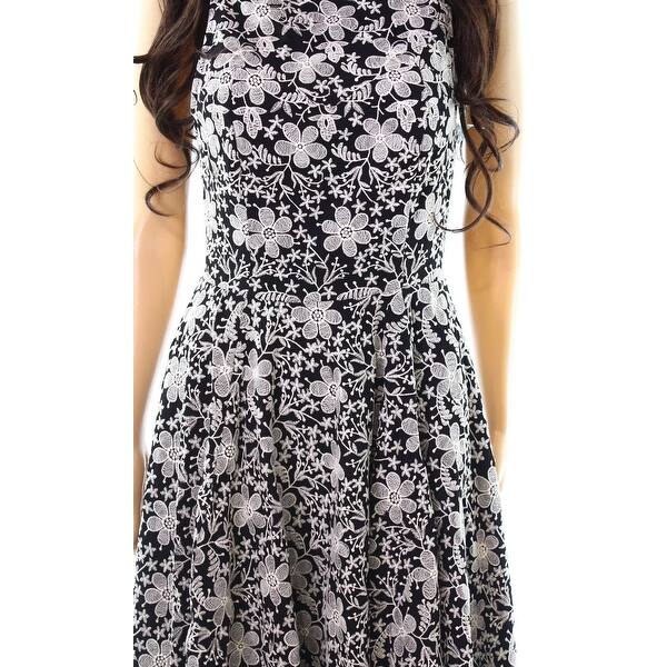 Shop Eva By Eva Franco Black Womens Size 0 Lace Sassoon Sheath