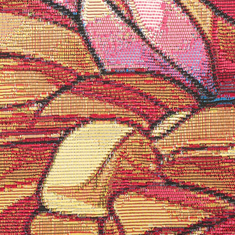 Nourison Color Splash Indoor/Outdoor Multicolored Floral Area Rug