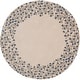preview thumbnail 72 of 75, Rome Hand Tufted Floral Border Area Rug Navy/Beige - 6' Round - Runner/Round