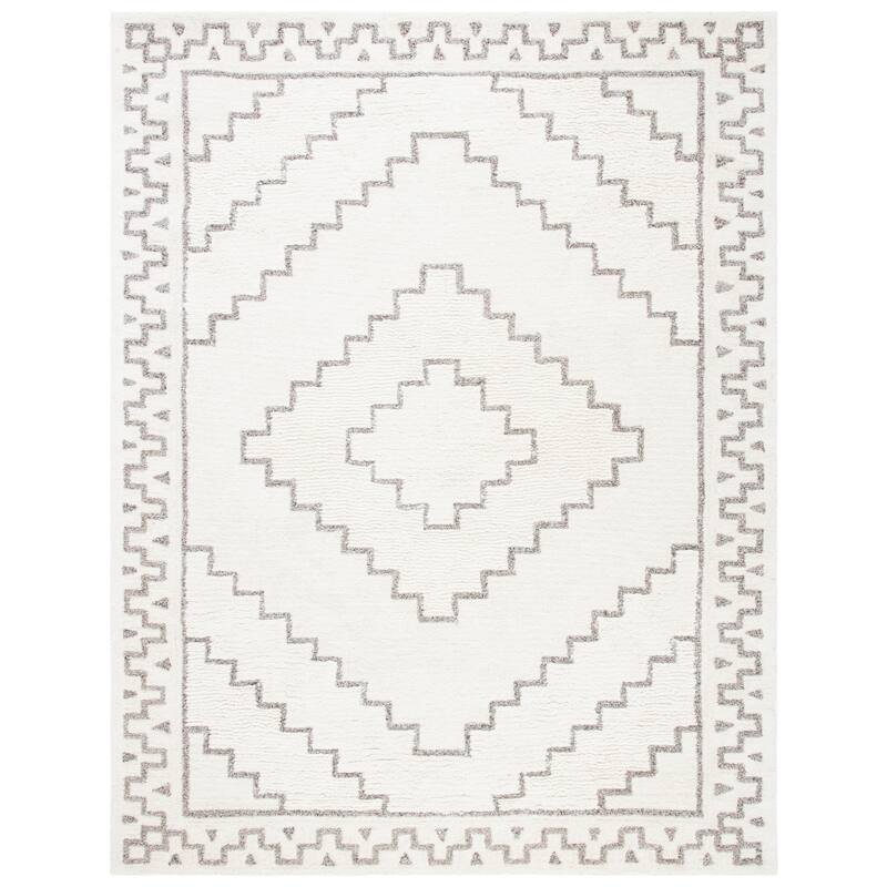 SAFAVIEH Handmade Casablanca Shag Kika Wool Rug