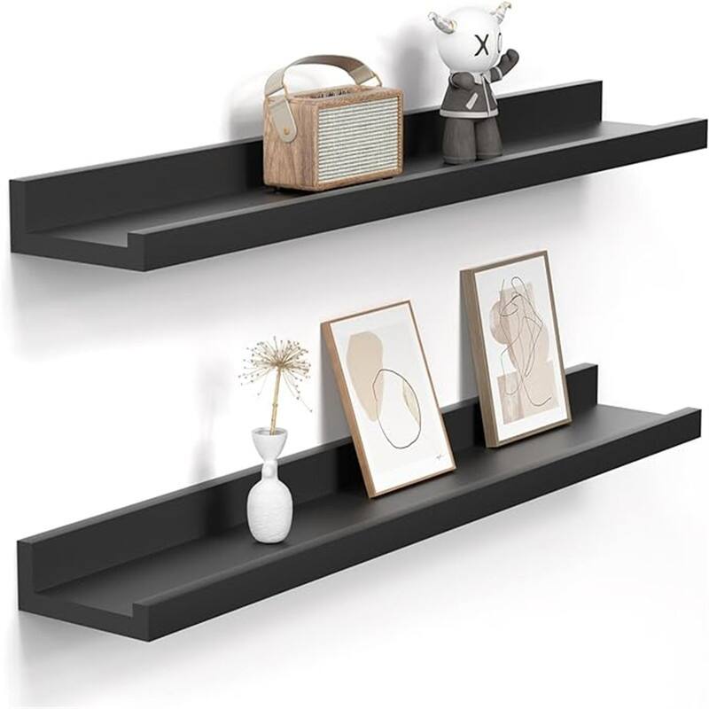 Floating Shelves Wall Mounted Set of 2 - 3.9"D x 35"W x 1.6"H