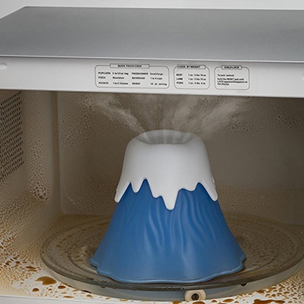 Volcano Erupt Microwave Oven Cleaner Steam Clean Kitchen Gadget