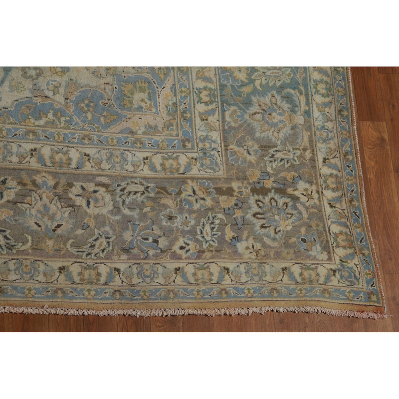 Traditional Najafabad Persian Area Rug Hand-Knotted Wool Carpet - 9'10" x 13'1"