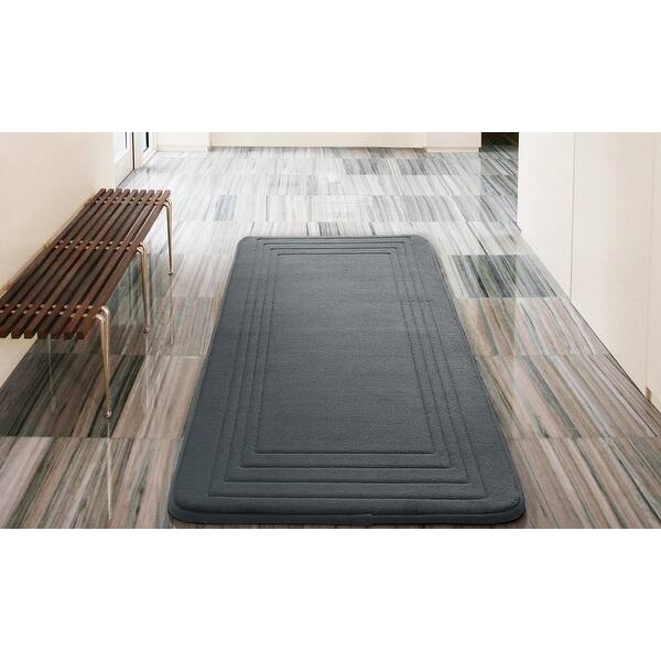 Shop Oversized Memory Foam Bath Rug Runner 24 X 60 On Sale Overstock 30574930