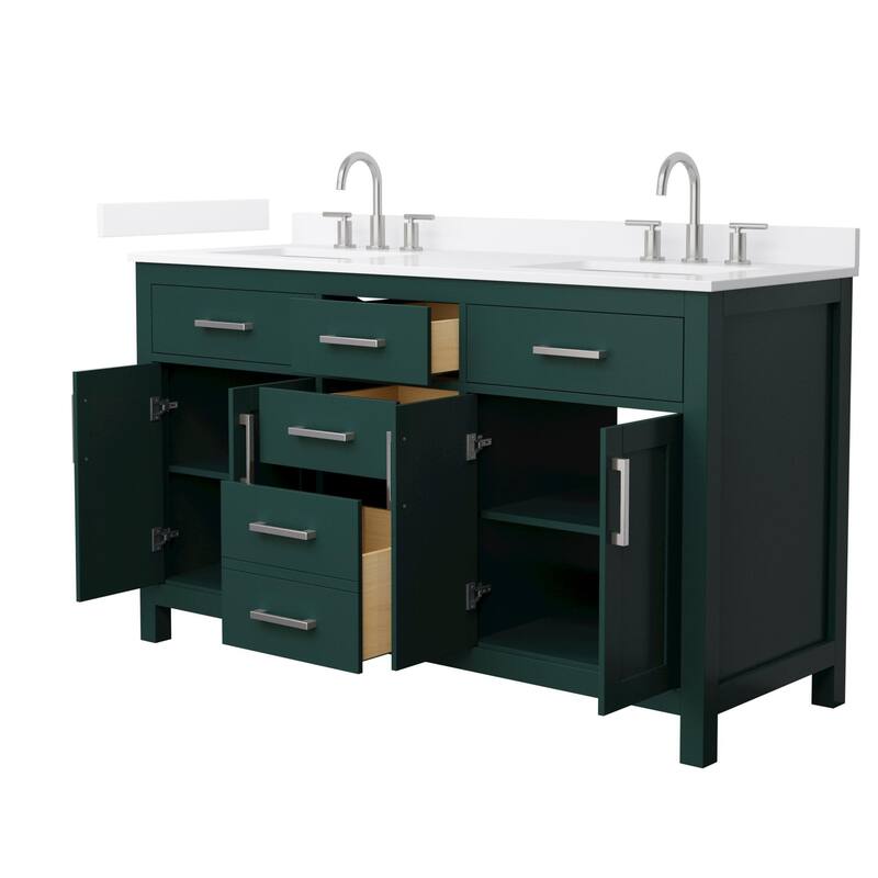 Wyndham Collection WCG2424-60D-QTZ-US3MXX Beckett 60" Free Standing