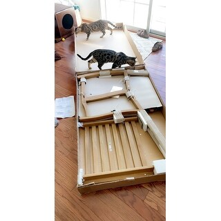 Cambridge Casual Sherwood Natural Teak Porch Rocking Chair