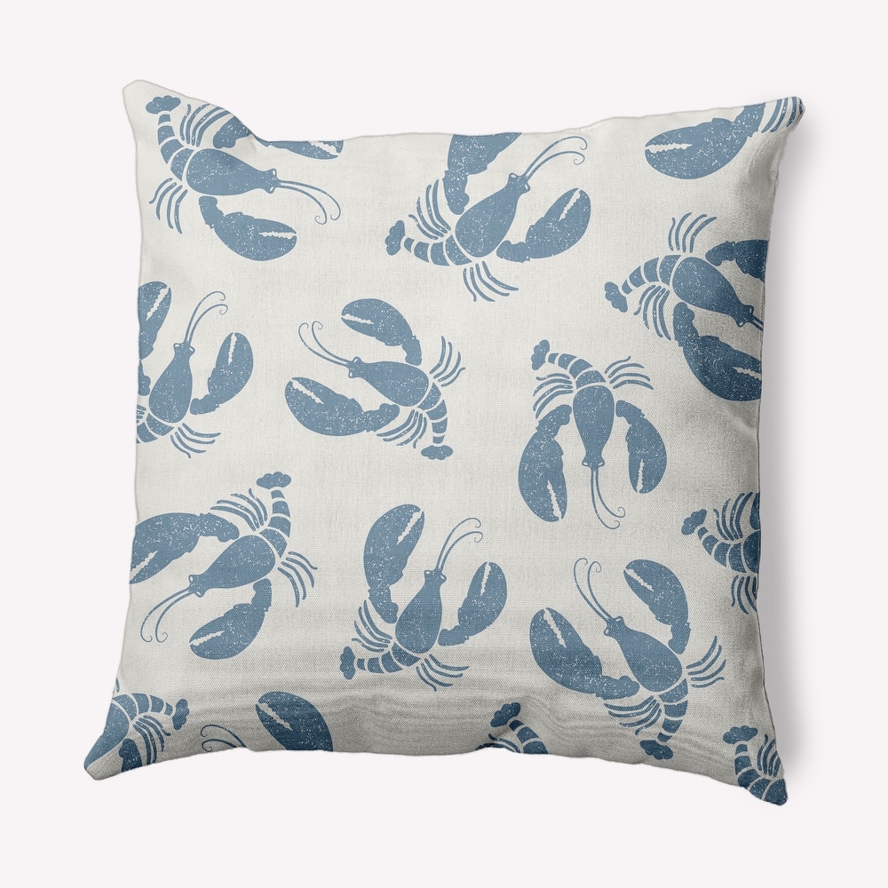 Lobster Fest Nautical Decorative Indoor Pillow