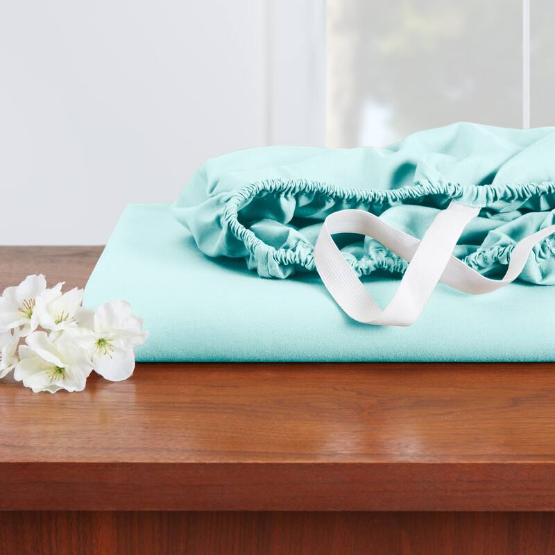 Empyrean Bedding Ultra Soft Microfiber 3 Piece Bed Sheet Set - Extra Deep Pocket Fitted Sheet with 2 Pillowcases