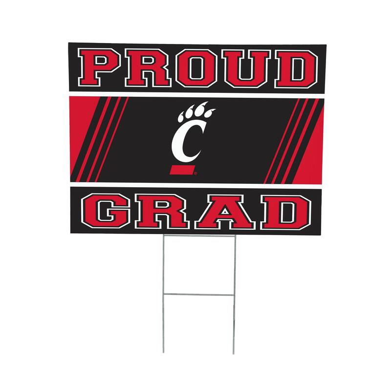 University of Cincinnati 24" x 18" Graduation Coroplast Outdoor Yard Sign