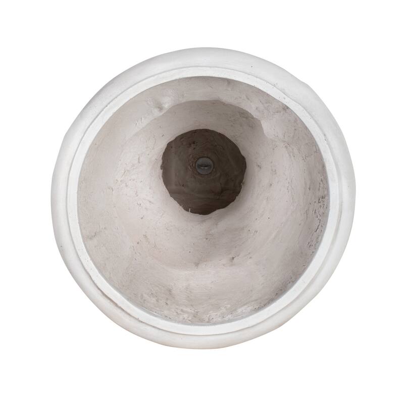 Christopher Knight Home - Classical 18.31"H Outdoor Pedestal Urn Planter with Acanthus Leaf Design