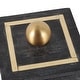 preview thumbnail 35 of 48, Marble Decorative Storage Box with Lid and Gold Accent Handle