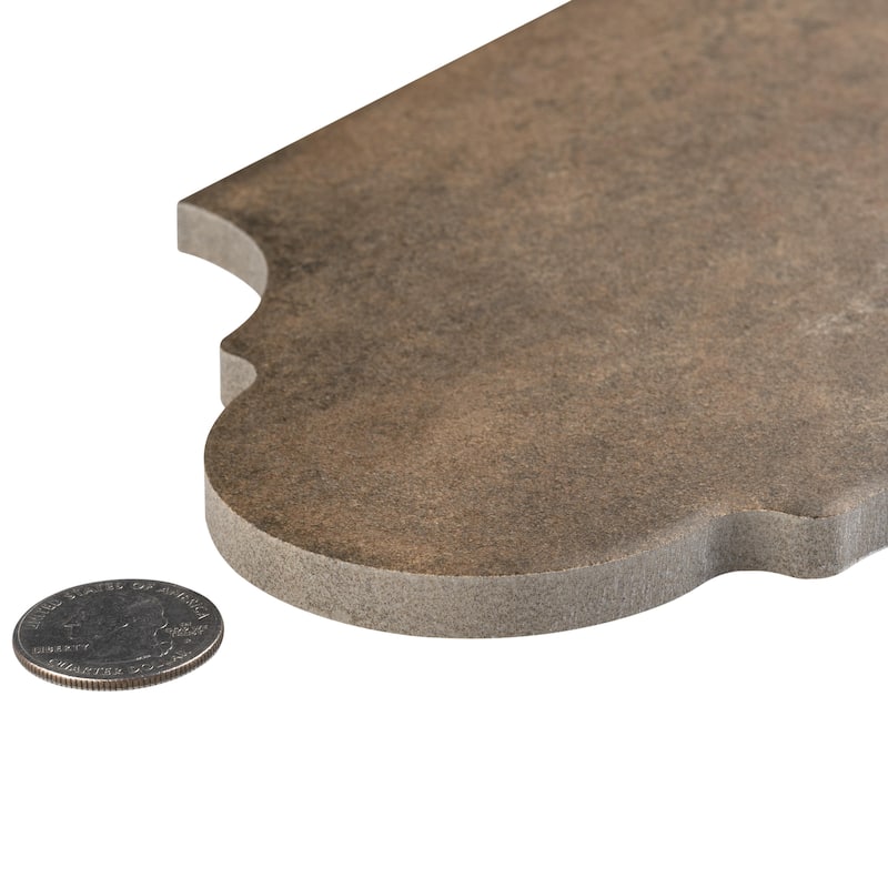 Merola Tile Alhama Provenzal Cotto 6-1/4" x 12-3/4" Porcelain Floor and Wall Tile