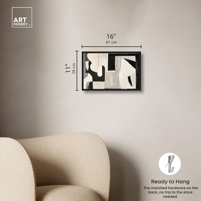 Shadow Play I Canvas by Art Remedy