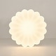preview thumbnail 8 of 14, Blooming Peony Dimmable LED Flush-mount Nursery Ceiling Light - 18.9 in