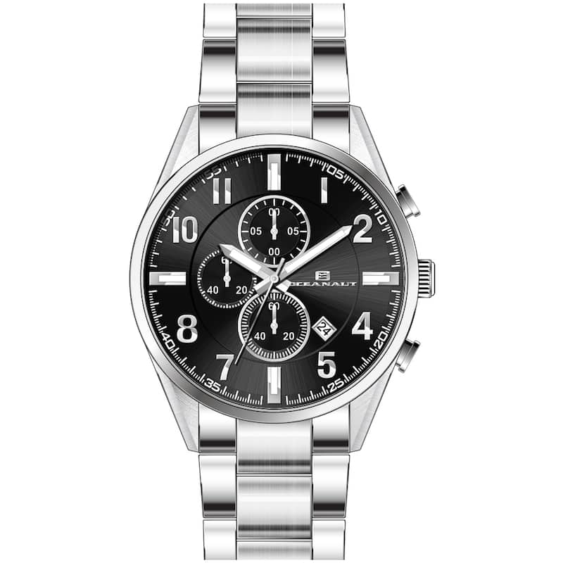 Oceanaut Men's Escapade Black Dial Watch - OC5851 - 6 (36)