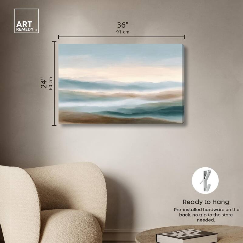 Nuance of the Range II Canvas by Art Remedy, Gallery Wrapped