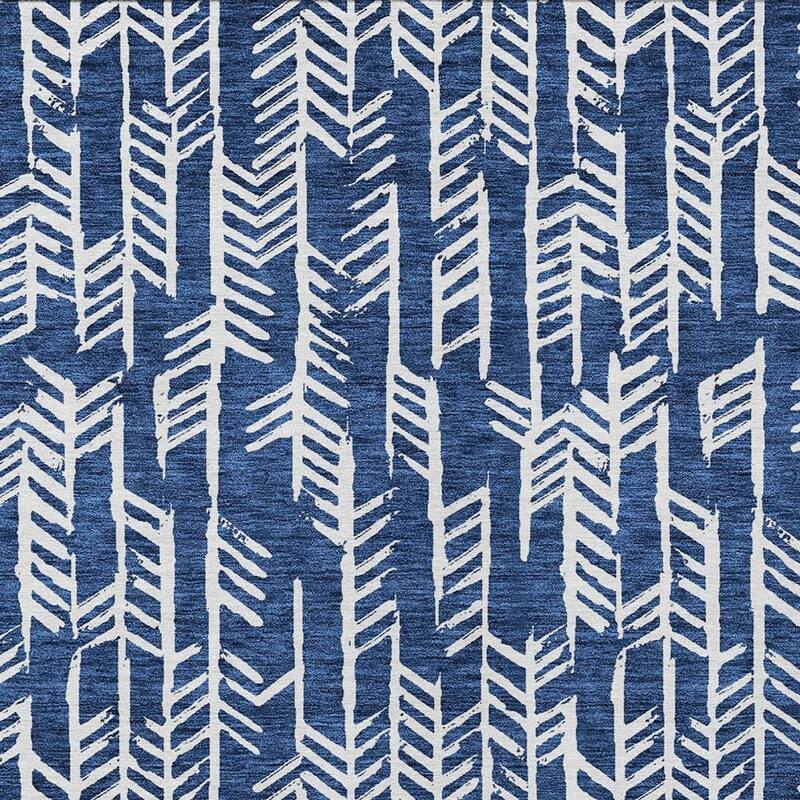 HomeRoots Tribal Transitional Rectangle Outdoor Rug