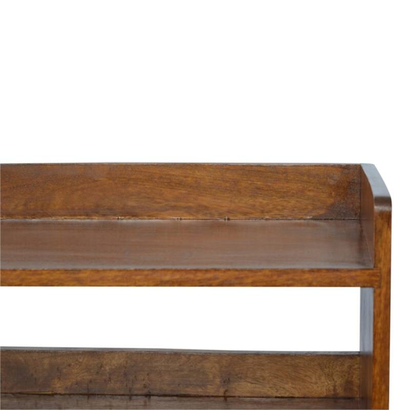 Artisan furniture Chestnut Nordic Storage Bench
