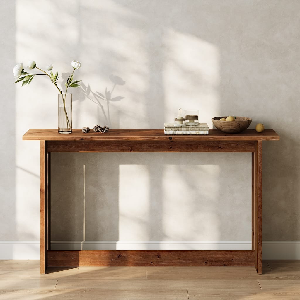63'' Solid Wood Console Table