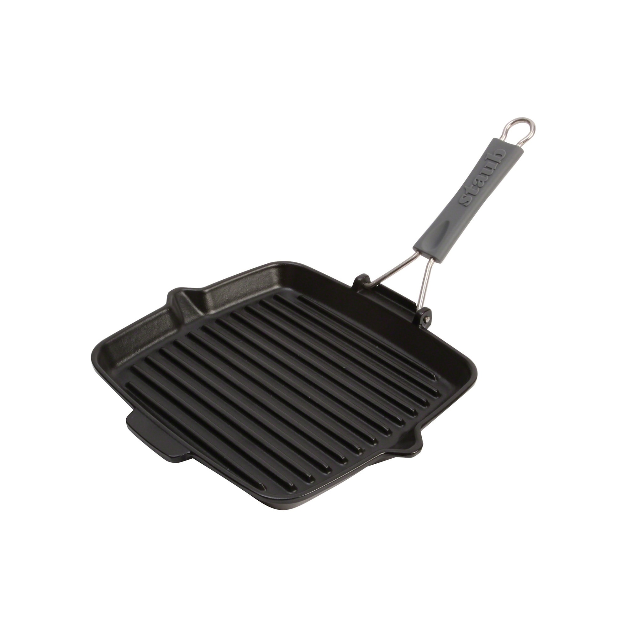 Staub Cast Iron - Fry Pans/ Skillets 11-inch, Traditional Deep Skillet,  black matte