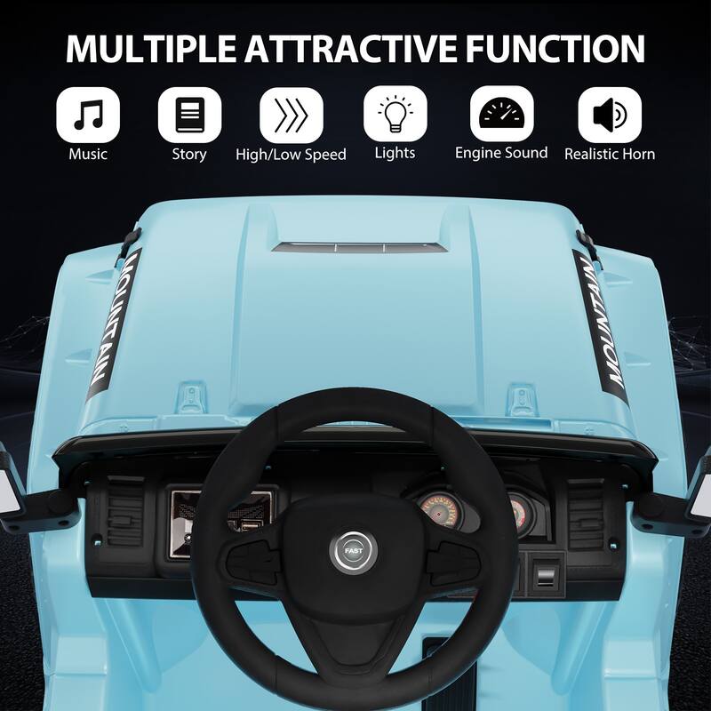 Kids 12V Ride On Car w/Parent Remote Control