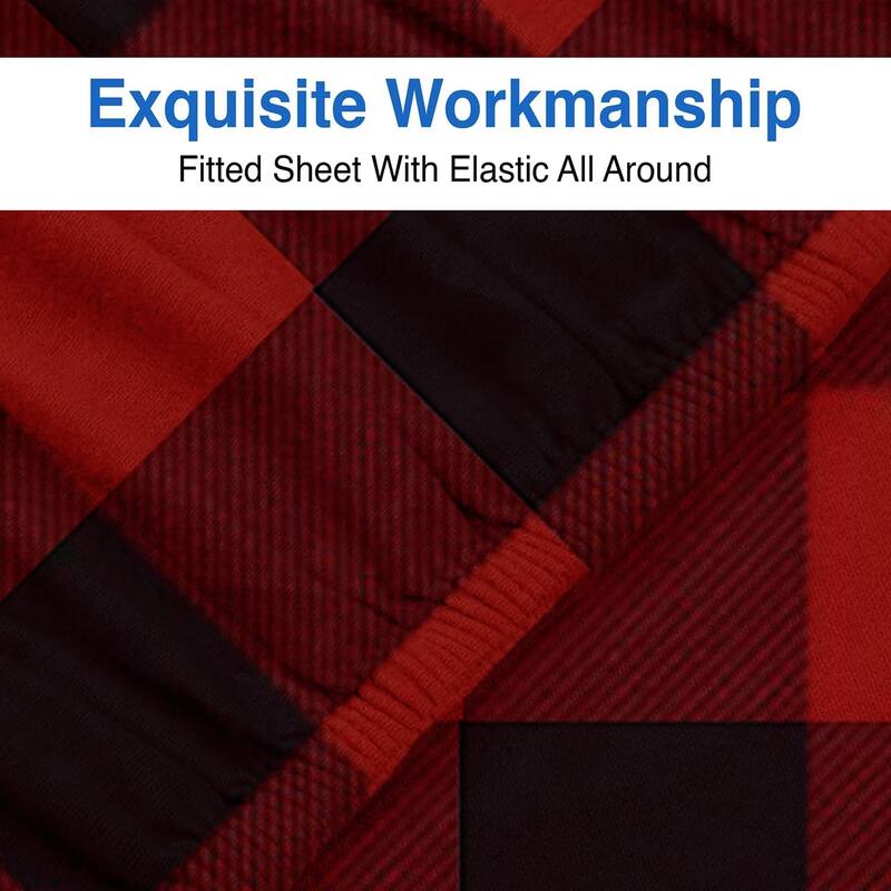 Lavish Touch 100 Percent Cotton Double Brushed Flannel Sheet Set 170