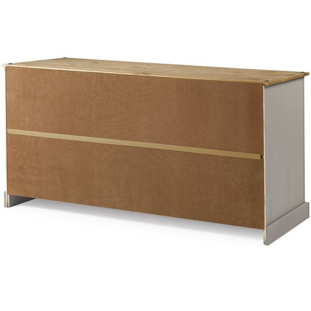 65" Wood Buffet Sideboard Corona Collection | Furniture Dash