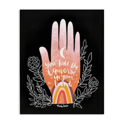 Stupell Universe In Your Hand Canvas Wall Art Design By Mandy Ford Art + Illustration