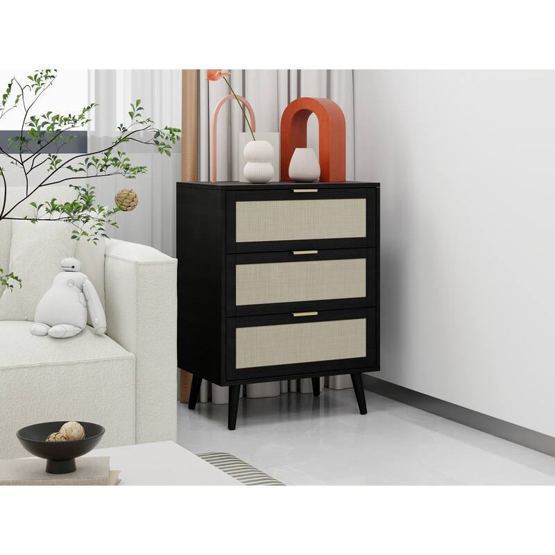 3 Drawer Cabinet, Suitable for bedroom, living room, study