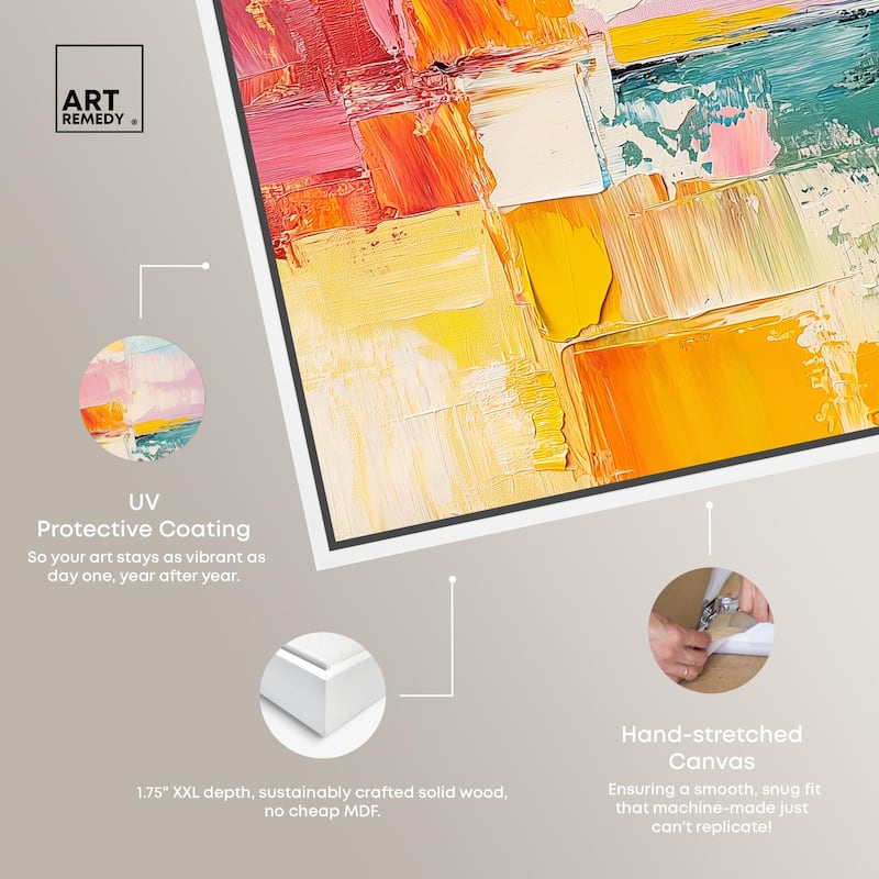 Hued Vista Canvas by Art Remedy