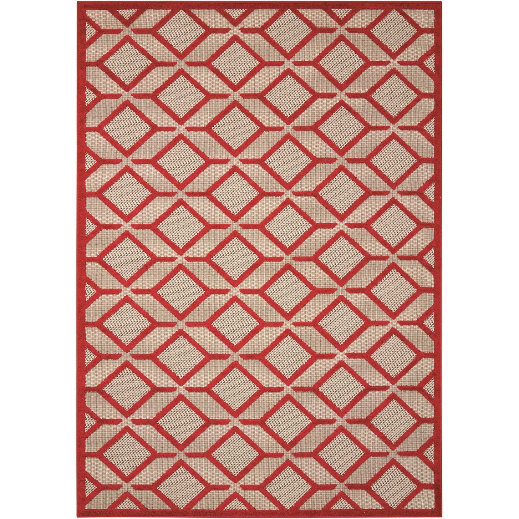 Nourison Aloha Geometric Indoor/Outdoor Area Rug