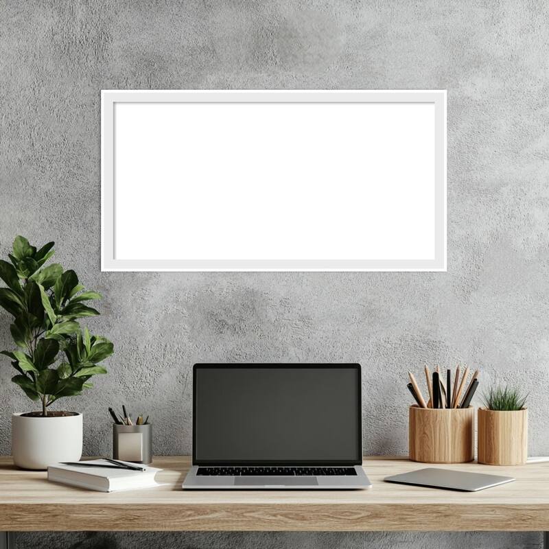 Incline Framed Dry Erase Magnetic Board