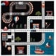 preview thumbnail 45 of 76, SAFAVIEH Carousel Kids Koika Neighborhood Road Rug 3' Square - Black/Ivory - Square