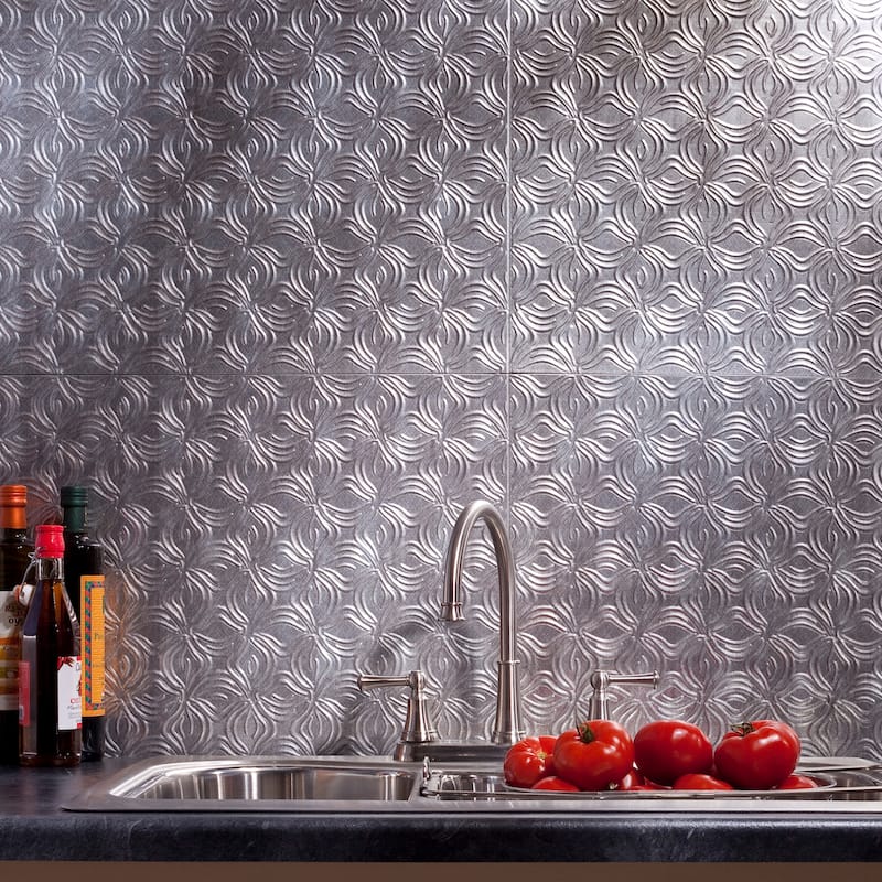 FASÄDE Lotus Decorative Vinyl Backsplash Panel