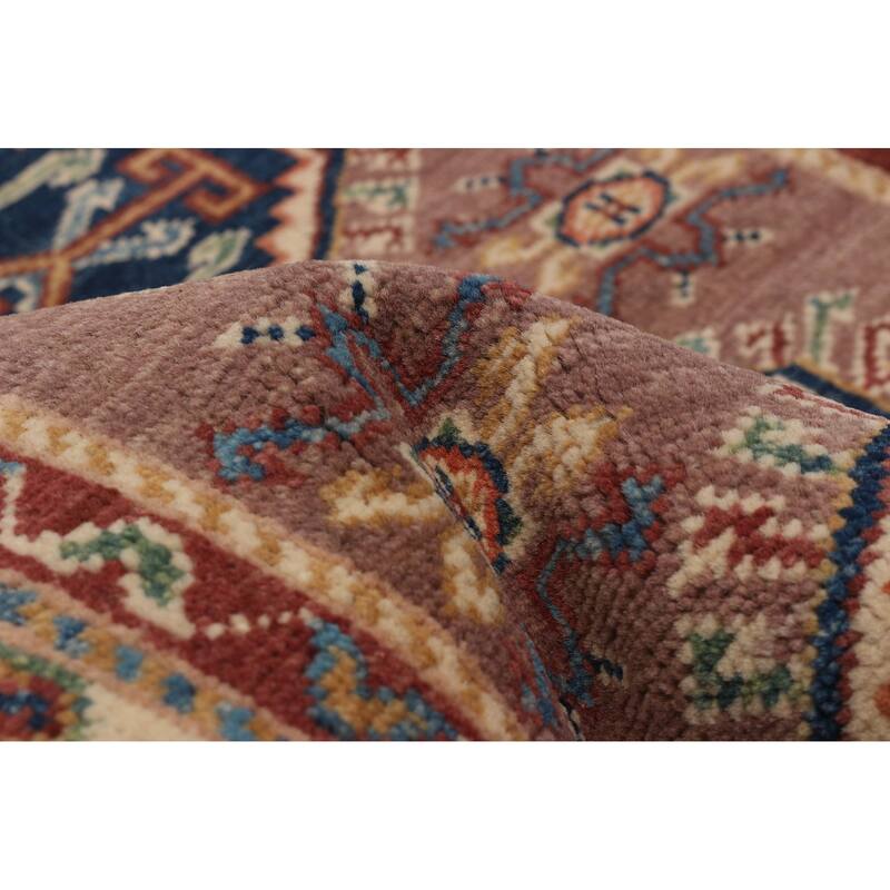 ECARPETGALLERY Hand-knotted Uzbek Ghazni Brown Wool Rug - 2'8 x 3'9