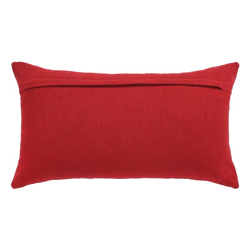 Vibhsa JOY Christmas Pillow 14" x 24"
