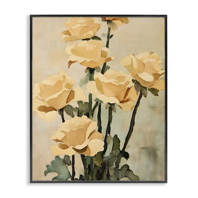 Stupell Vintage Roses Bundle Framed Giclee Art Design By Franklyn Gregory