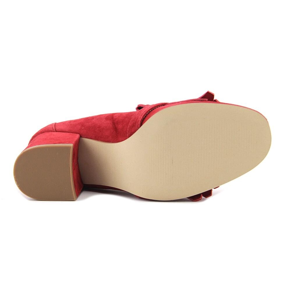 steve madden red loafers